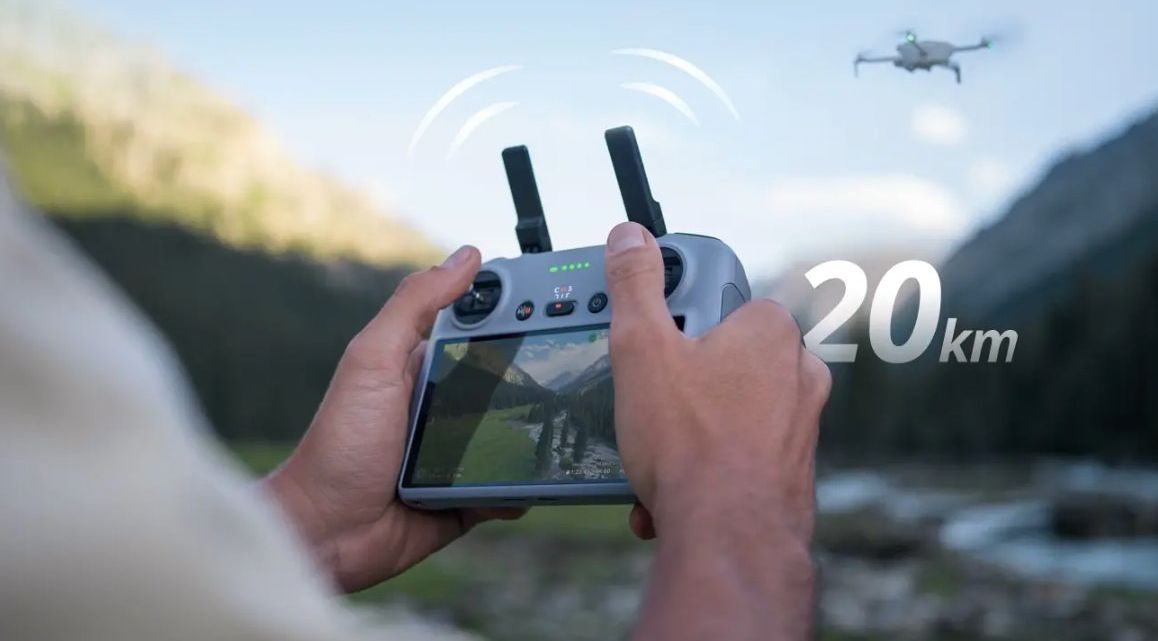 Mando HYPERDRON con transmisión 20km